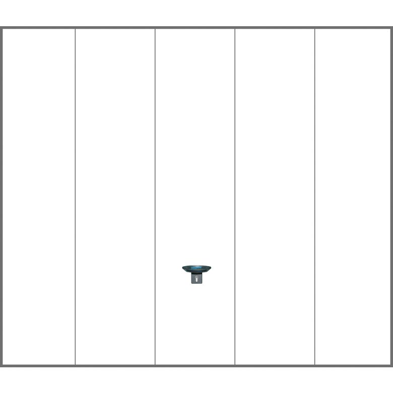 Porte de garage Pro Access basculante sans portillon