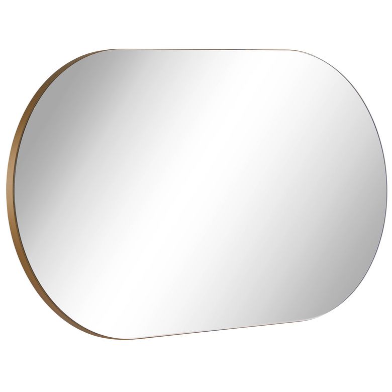 Miroir PHILEAS ovale doré L.90 x 50 Main Image