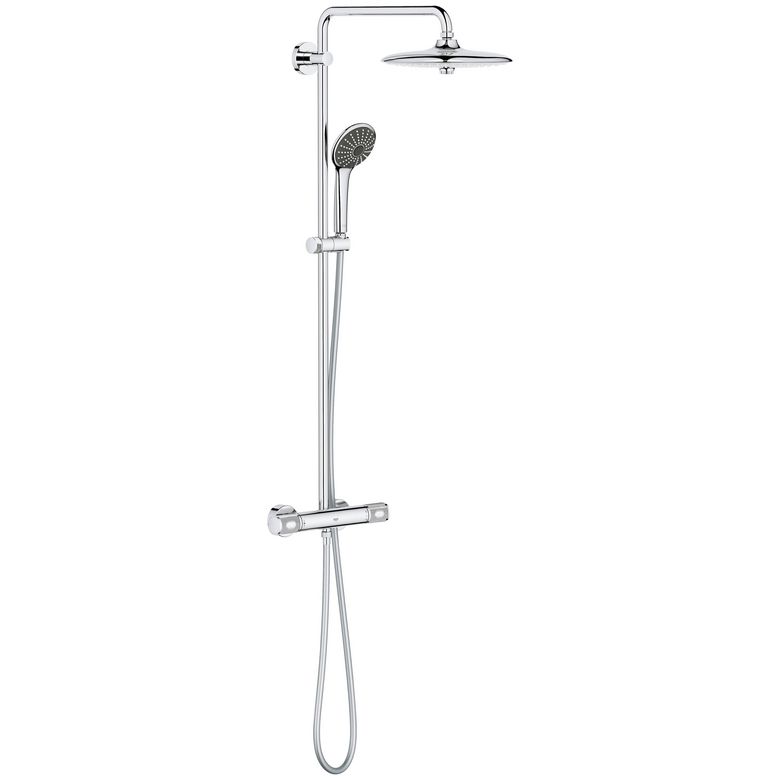 Colonne de douche thermostatique VITALIO JOY 260 chromé Main Image