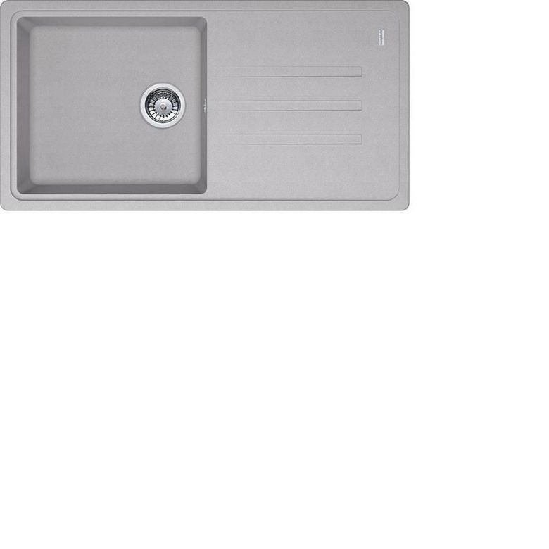 Evier MALTA synthèse platinum 1 bac L.97 x l.50 cm Main Image