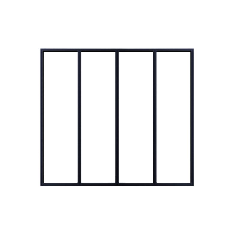 Verrière d'atelier fixe à assembler - Portes