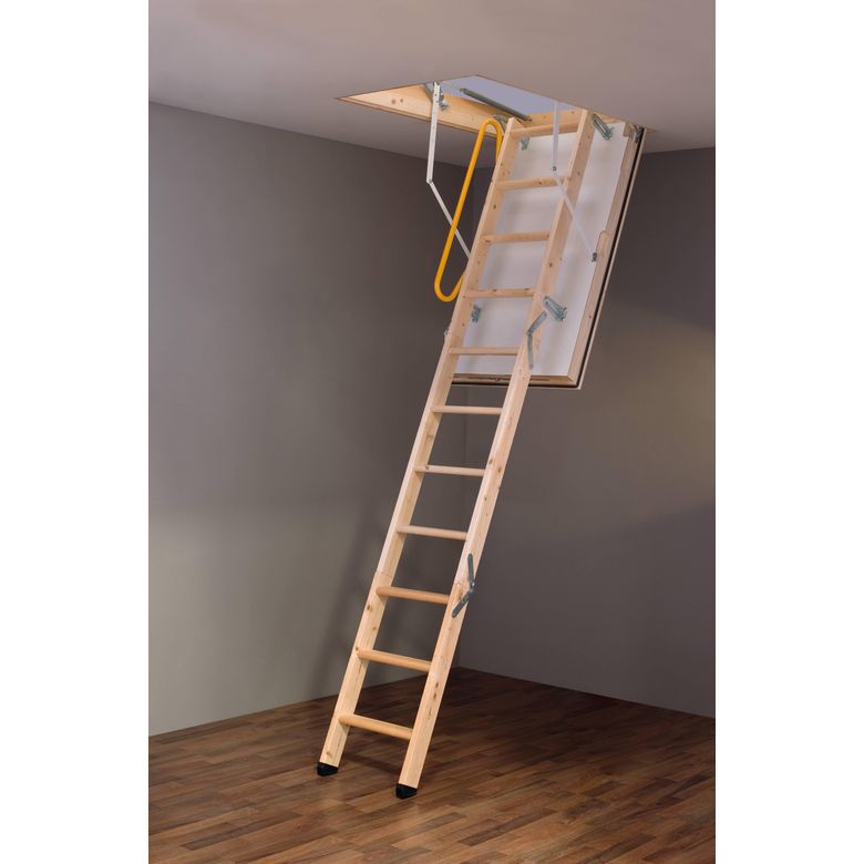 Echelle escamotable bois CONFORT PLUS isolation ultra renforcée - Escaliers