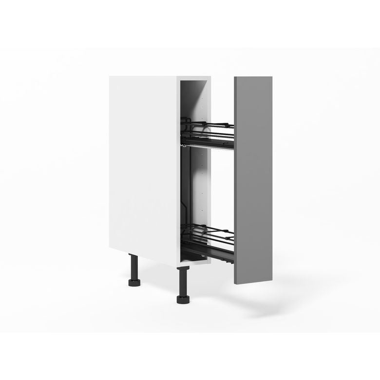 Meuble bas espace saveur 1 porte extractible