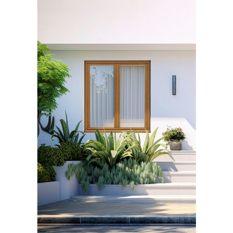 Fenêtre 2 vantaux Mitra chêne-Lapeyre