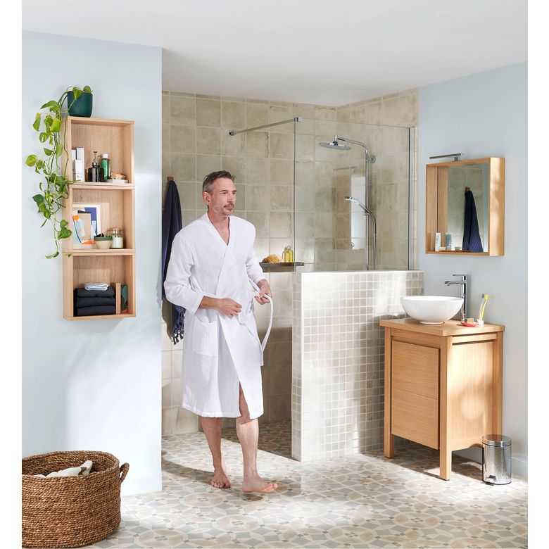 Meuble sous-vasque 60 cm 1 porte FLORA- Salle de bains - Lapeyre