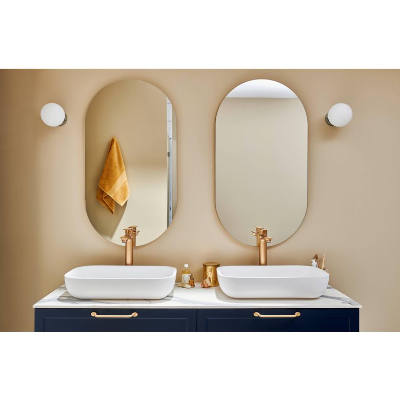 Miroir ovale reversible 90x50 cm PHILEAS
- Salle de bains - Lapeyre