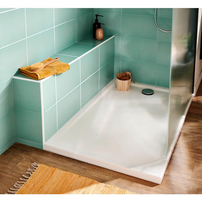 Receveur de douche en grés Cascade grand espace - Salle de bains