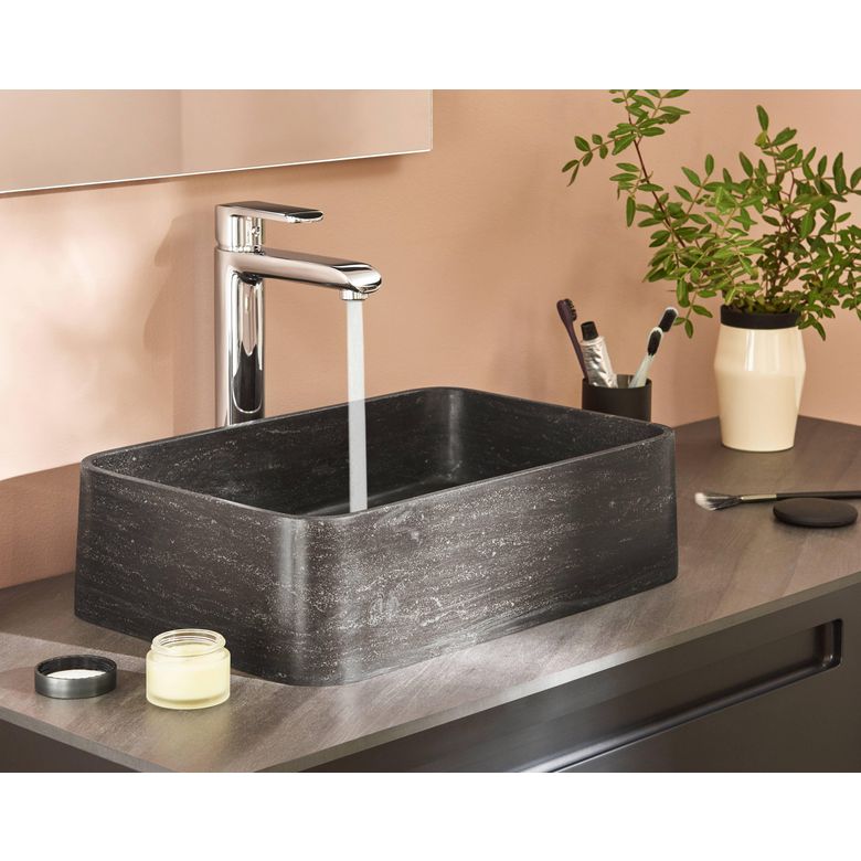 "Mitigeur lavabo AGATE grand modèle - Lapeyre"