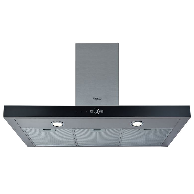 Hotte décor box inox Whirlpool AKR759/1IX l.90 Main Image