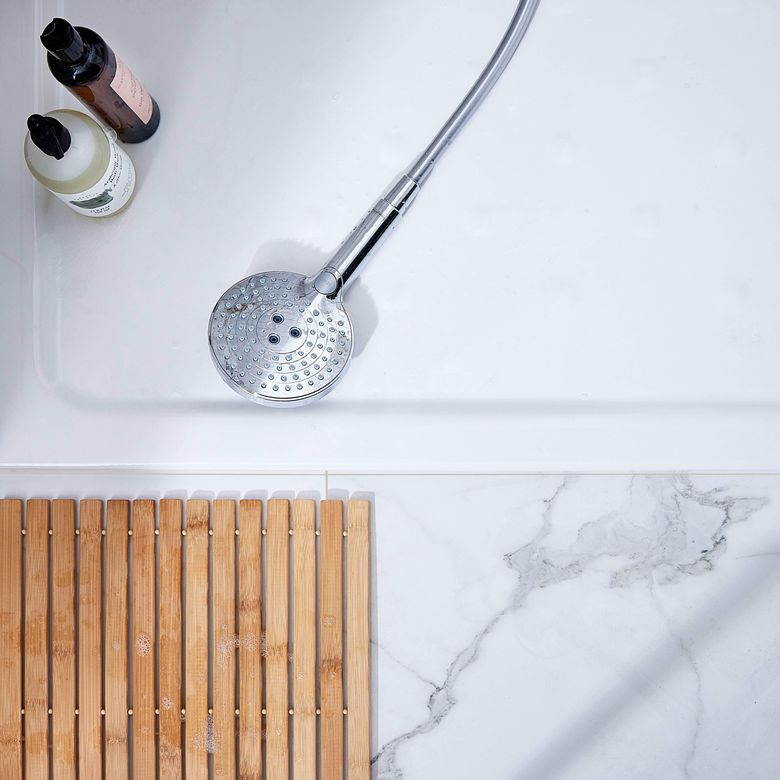Porte de douche coulissante DAN 2 parties - Salle de bains - Lapeyre
