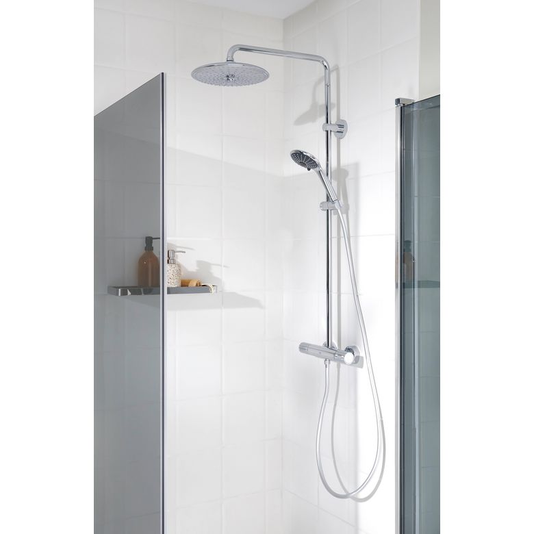 Colonne de douche thermostatique VITALIO JOY - Salle de bains - Lapeyre