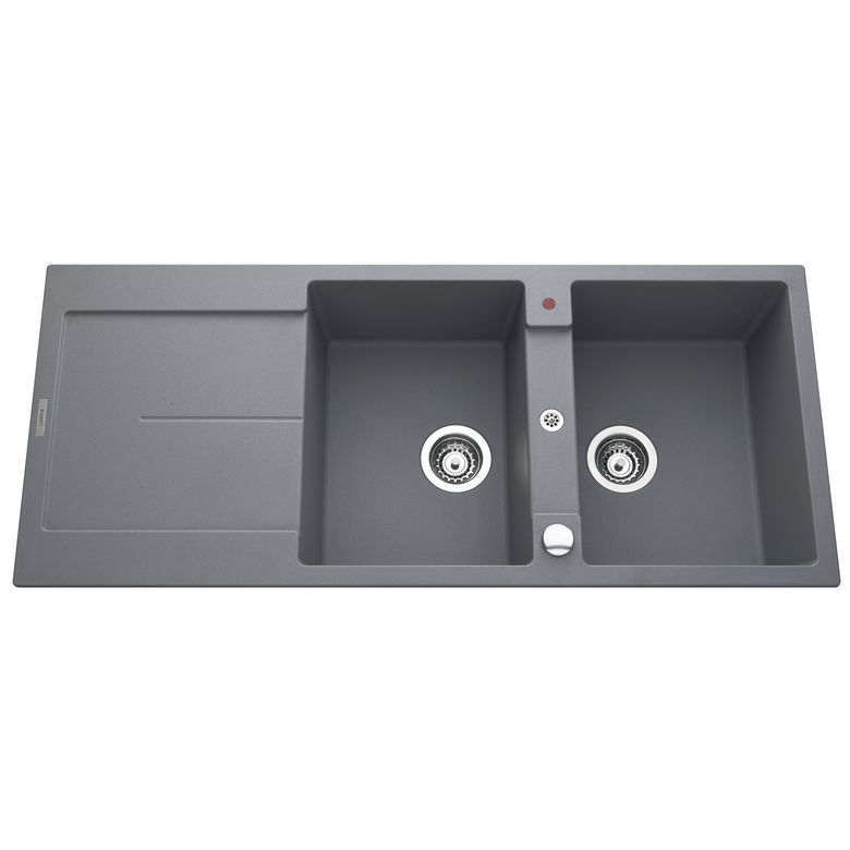 Evier TAM TAM synthèse croma 2 bacs L.116 x l.50 cm Main Image