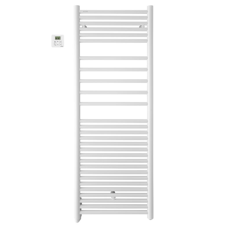 Sèche-serviettes électrique ANGORA 750W blanc H.135.7 x l.50 Main Image