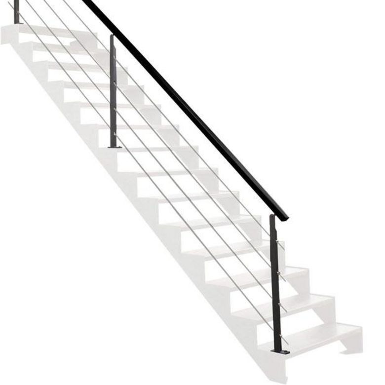 Balustrade Acier Universo pack d'angle variable - Extérieur