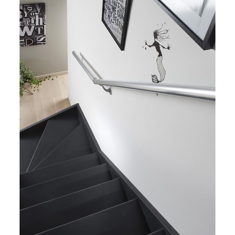 "Articulation aluminium gris pour main courante -Lapeyre"