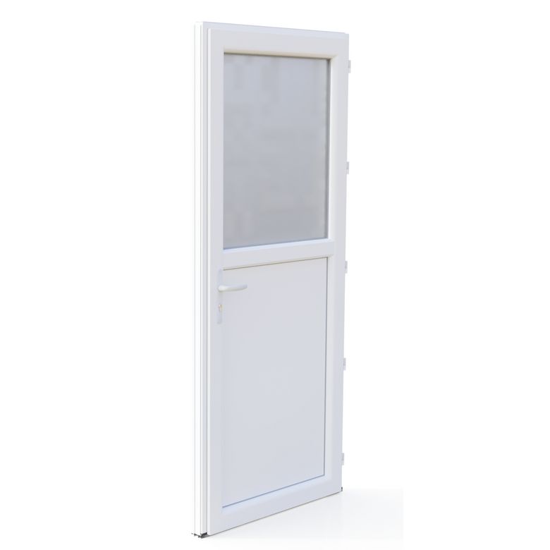 Porte de service PVC Bréhat 2-Lapeyre