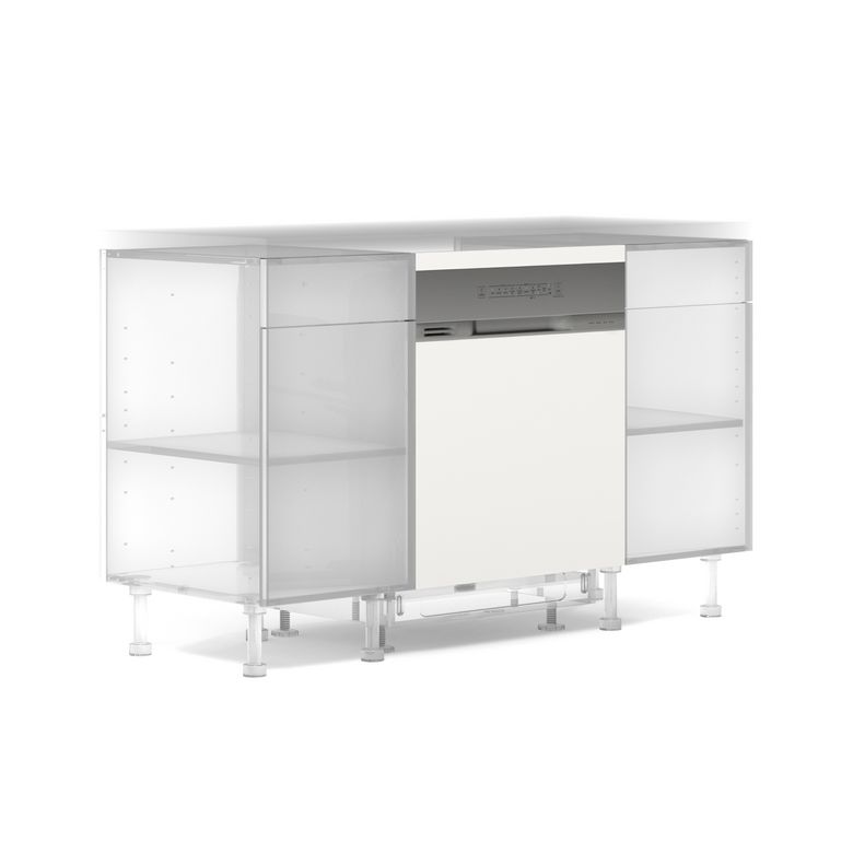 Façade pour lave-vaisselle avec bandeau