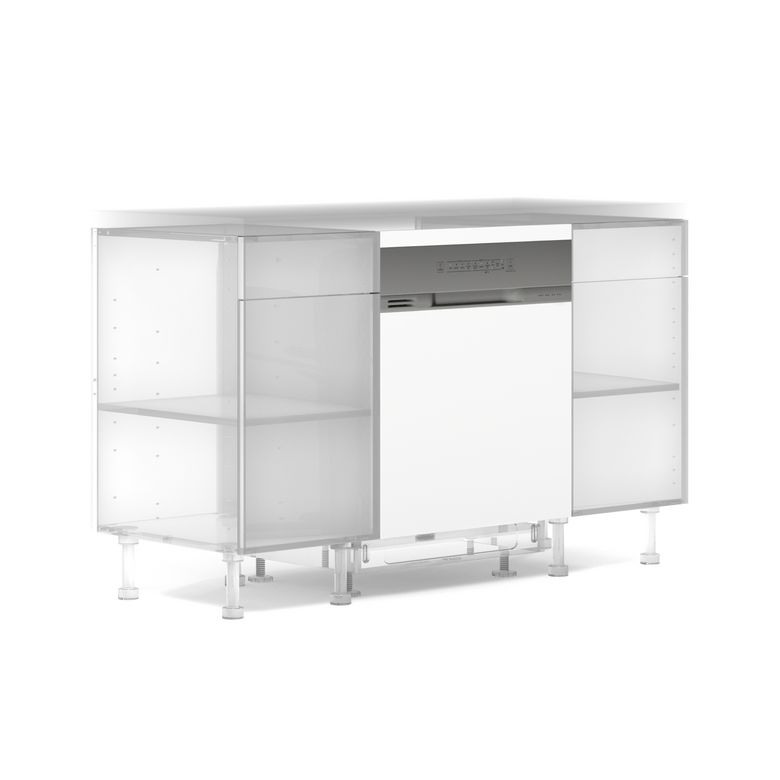 Façade pour lave-vaisselle avec bandeau