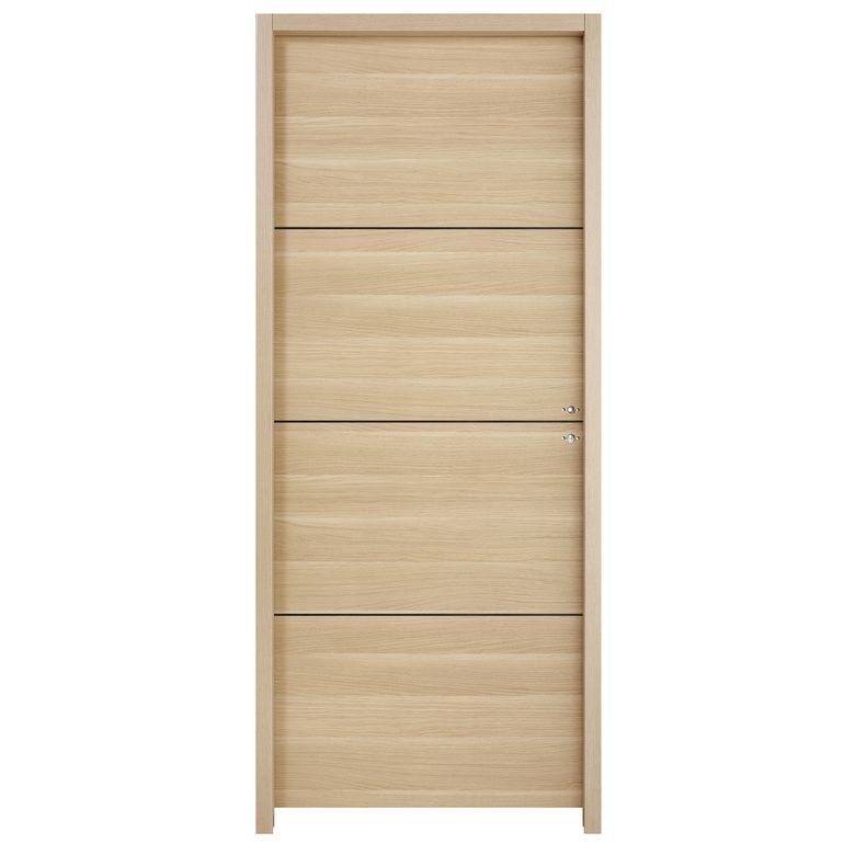 Bloc-porte ROXIE inserts noir | Lapeyre