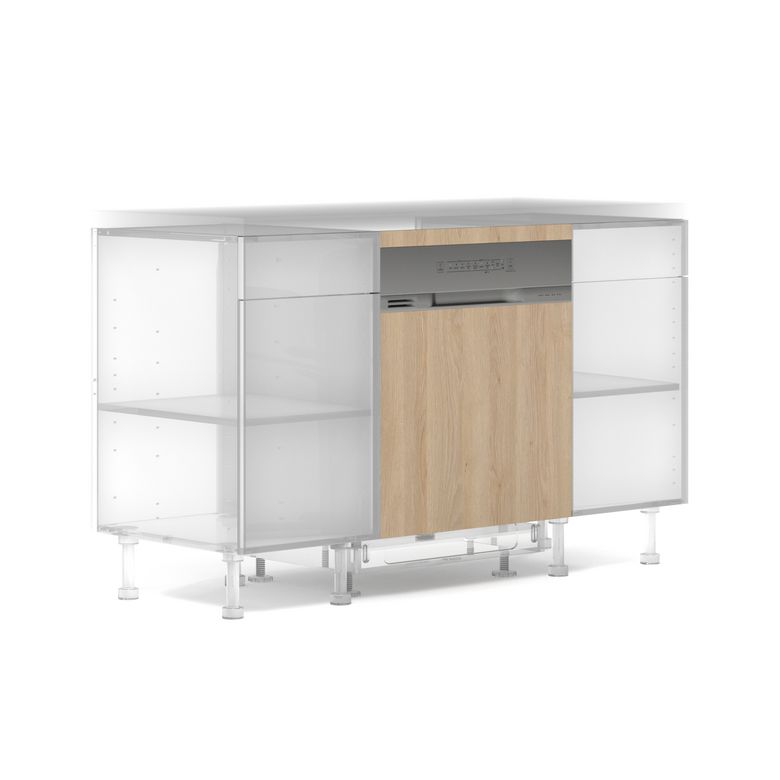 Façade pour lave-vaisselle avec bandeau