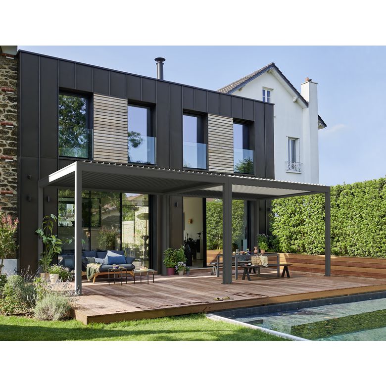 Pergola autoportante aluminium Athénaïs | Lapeyre