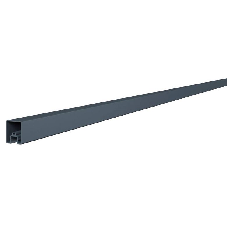 Profil de finition pour clôture VALEDA aluminium gris anthracite RAL 7016 Main Image