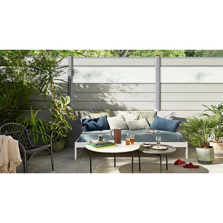 Pack décor New-York pour Clôture Composite - Extérieur
