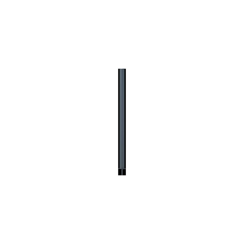 Poteau pour clôture Valeda / Amara aluminium gris - Lapeyre