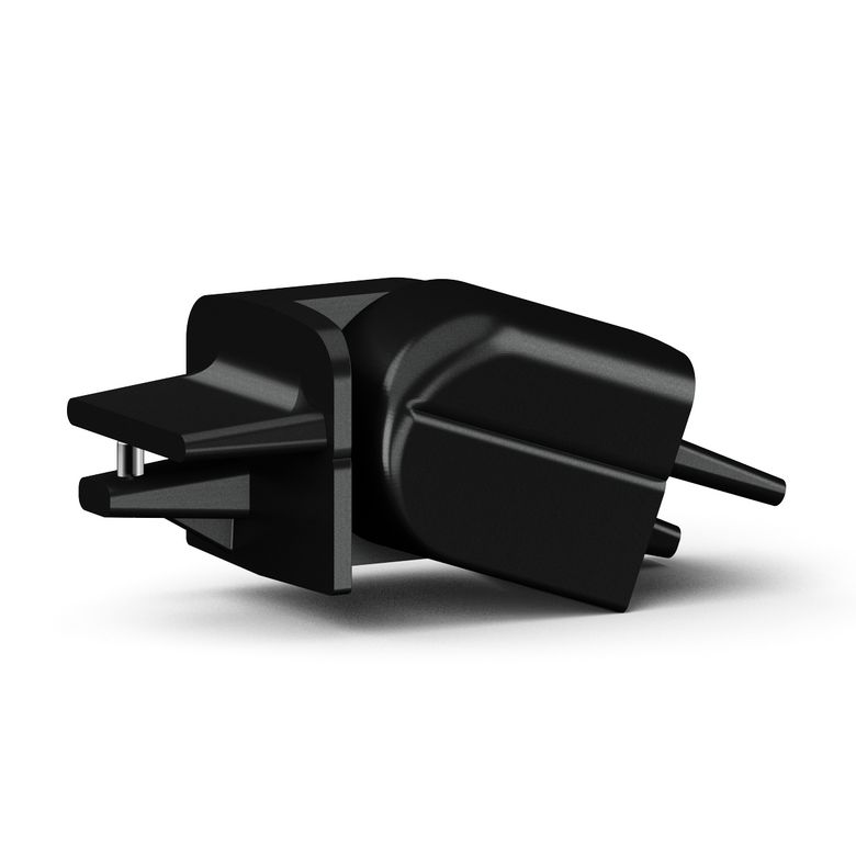 Balustrade OBEISSANTE en aluminium - Kit angle articule vertical