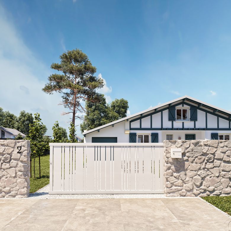 Portail coulissant Aluminium Valerian | Lapeyre