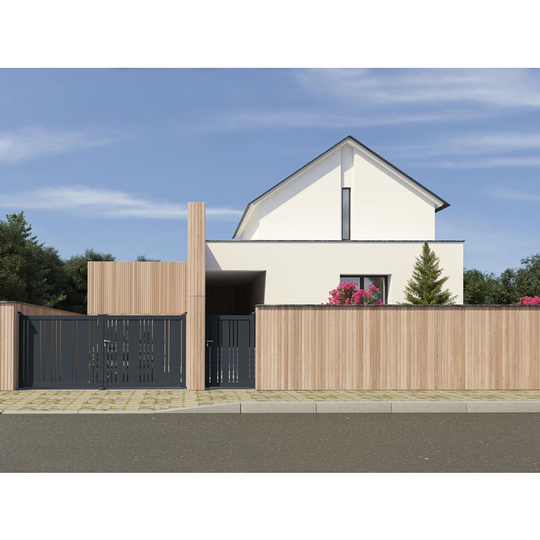 Portillon aluminium Valerian | Lapeyre