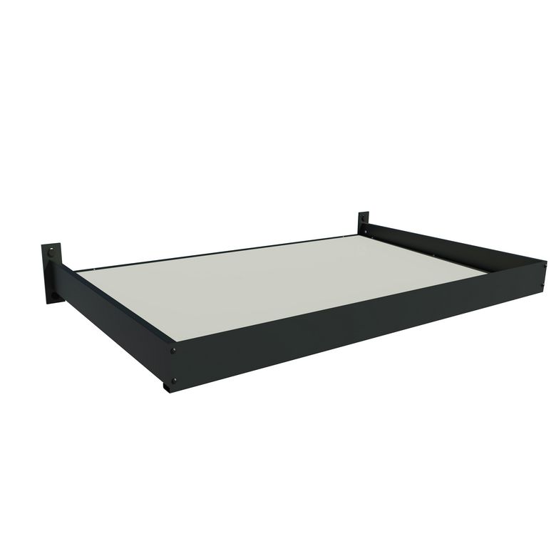 Auvent contemporain  ALISTER Alu Gris anthracite RAL 7016 L.141 x P.92 x H.13 Main Image