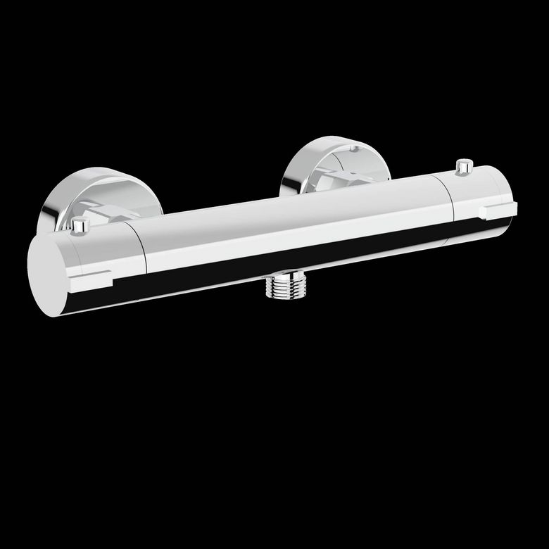 Mitigeur douche thermostatique AGATE chromé Main Image