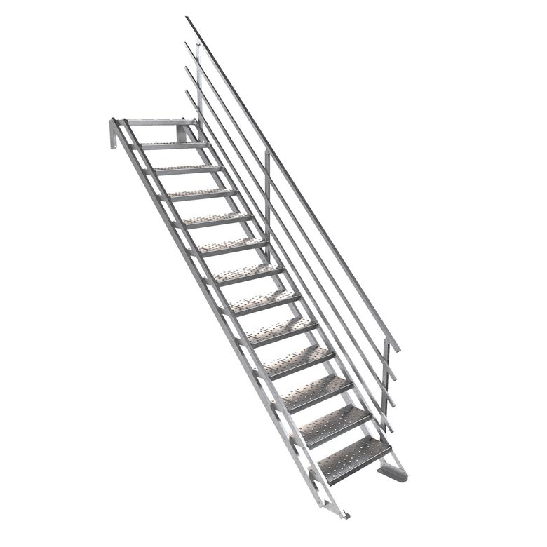 Escalier extérieur New York Acier galvanisé - Escaliers