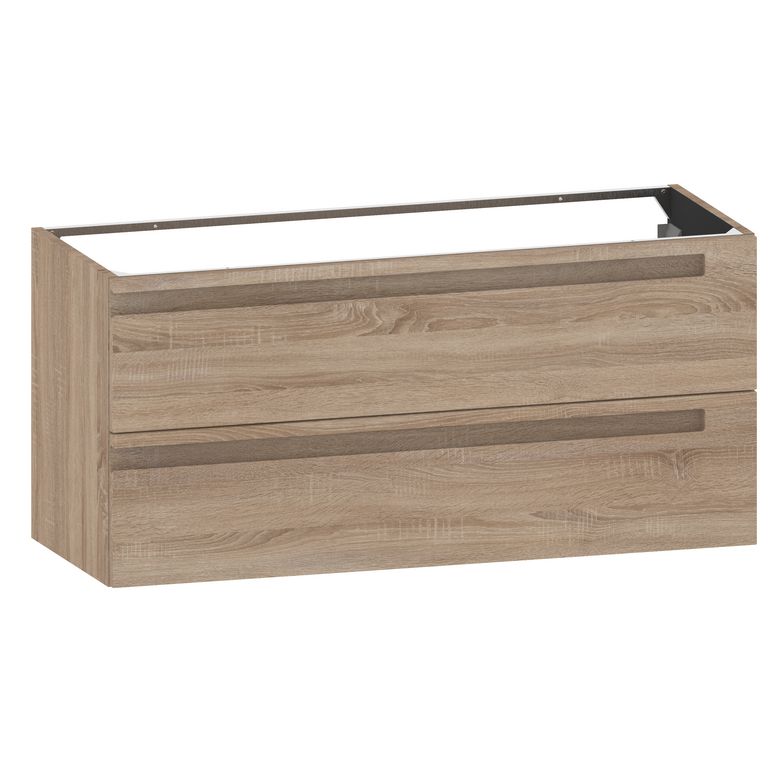 Sous vasque profondeur 46 cm INFINY Bois Clair 2 tiroirs l.120 Main Image