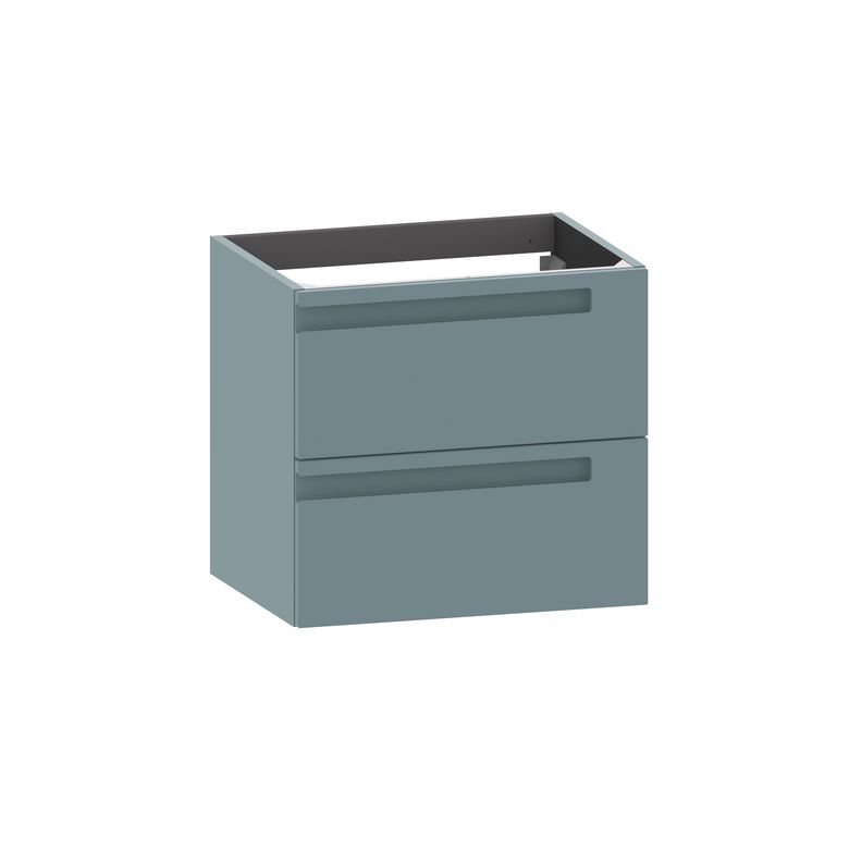 Meuble sous-vasque 60 cm sans plan 2 tiroirs INFINY