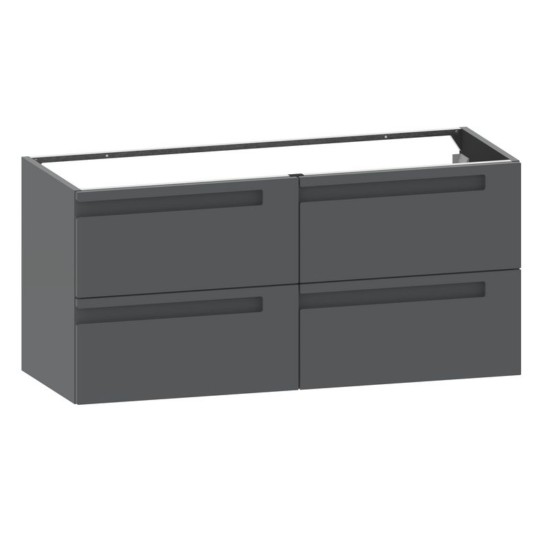 Meuble sous-vasque 120 cm 4 tiroirs INFINY