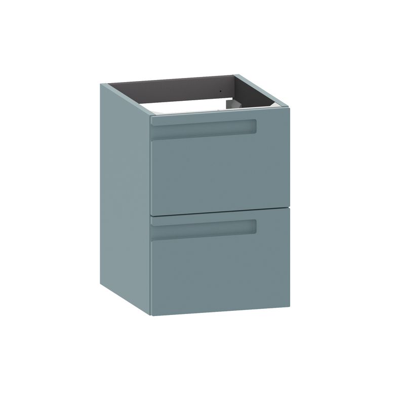 Meuble sous-vasque 40 cm 2 tiroirs INFINY