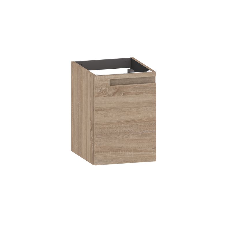 Meuble sous-vasque 40 cm 1 porte INFINY