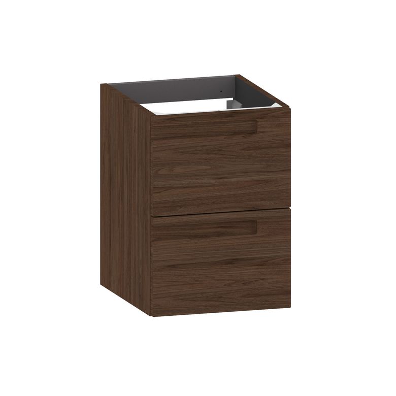 Meuble sous-vasque 40 cm 2 tiroirs INFINY