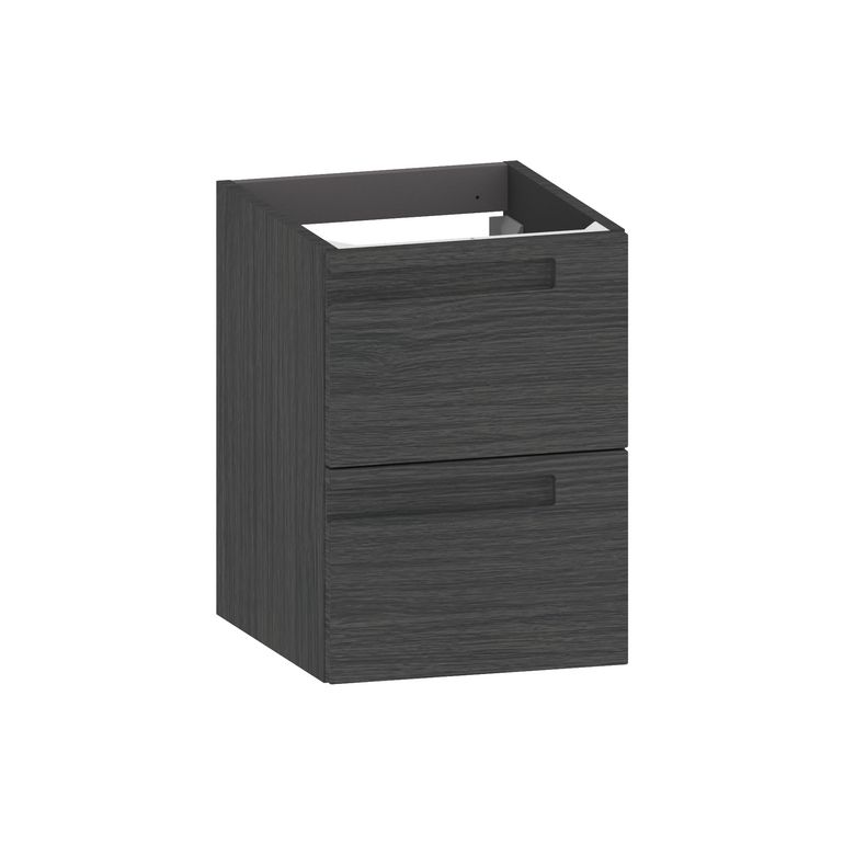 Meuble sous-vasque 40 cm 2 tiroirs INFINY