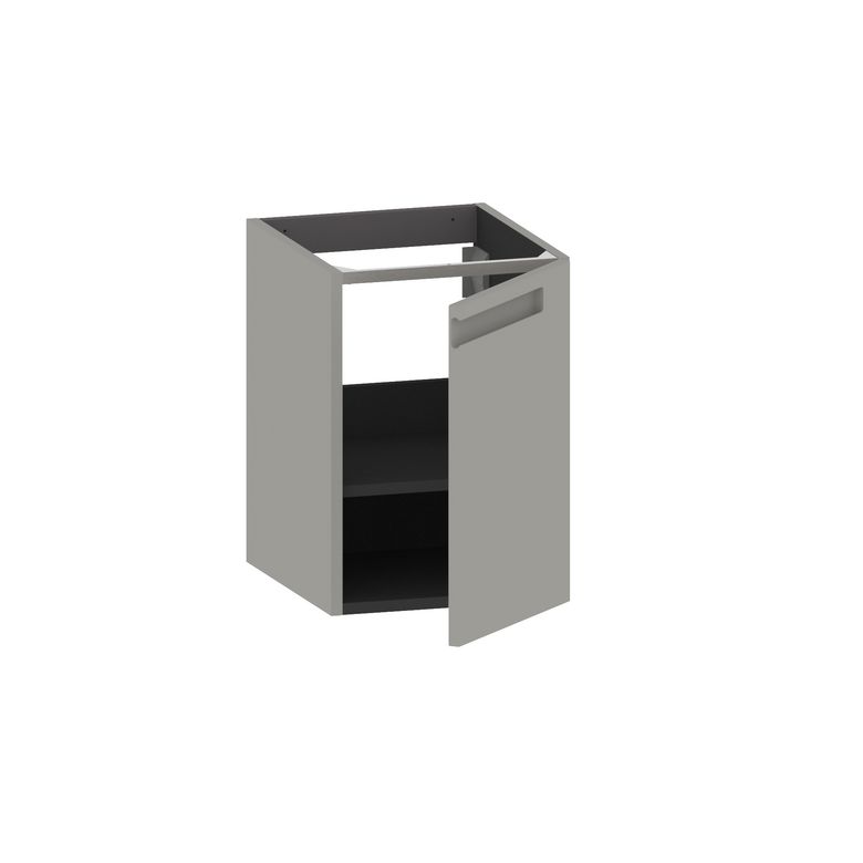 Meuble sous-vasque 40 cm 1 porte INFINY