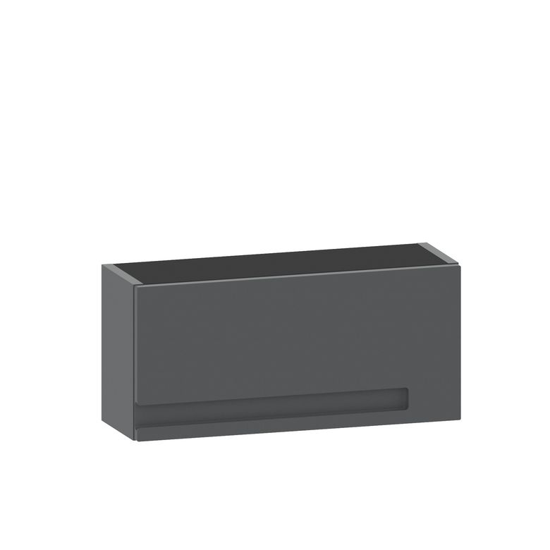 Meuble de salle de bains 60 cm avec 1 porte revelante INFINY