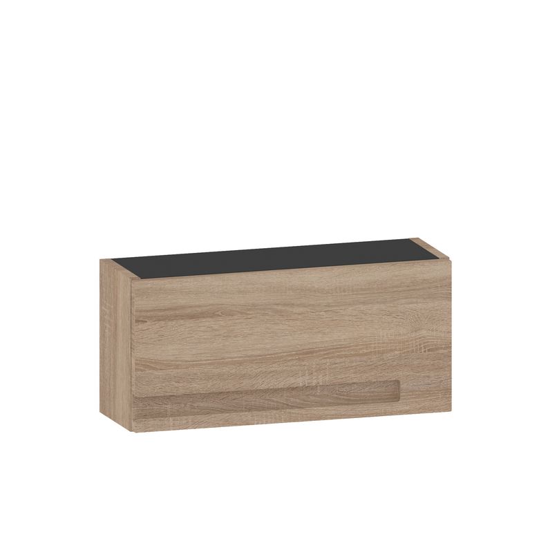 Haut rangement INFINY Bois Clair 1 porte relevante l.60 Main Image
