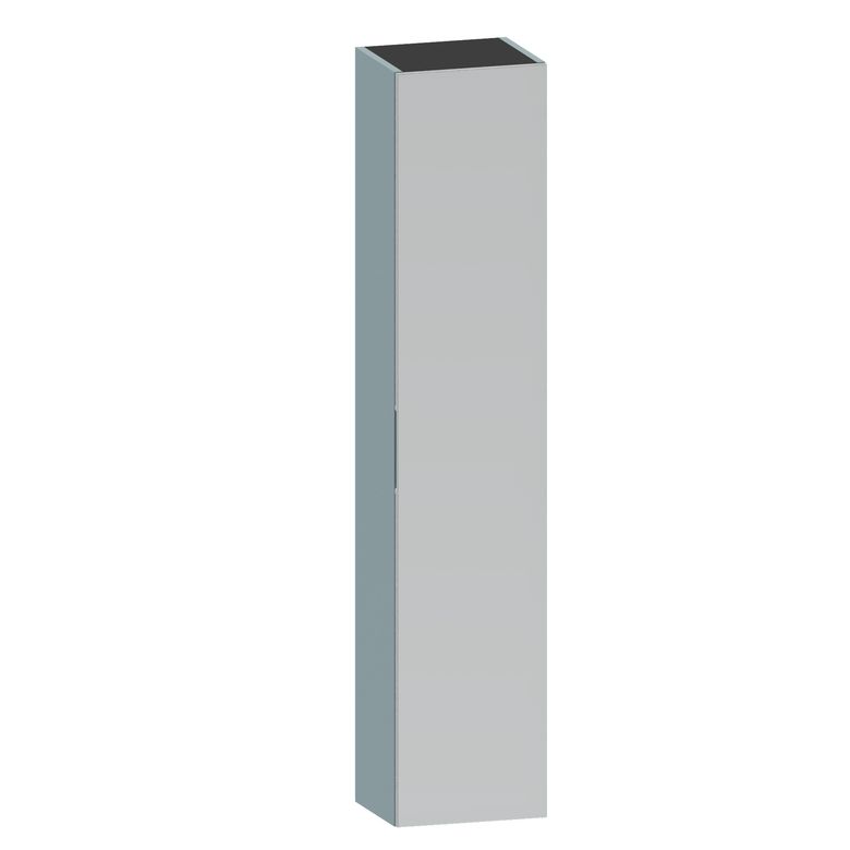 Colonne de salle de bains 35 cm avec 1 porte miroir INFINY
