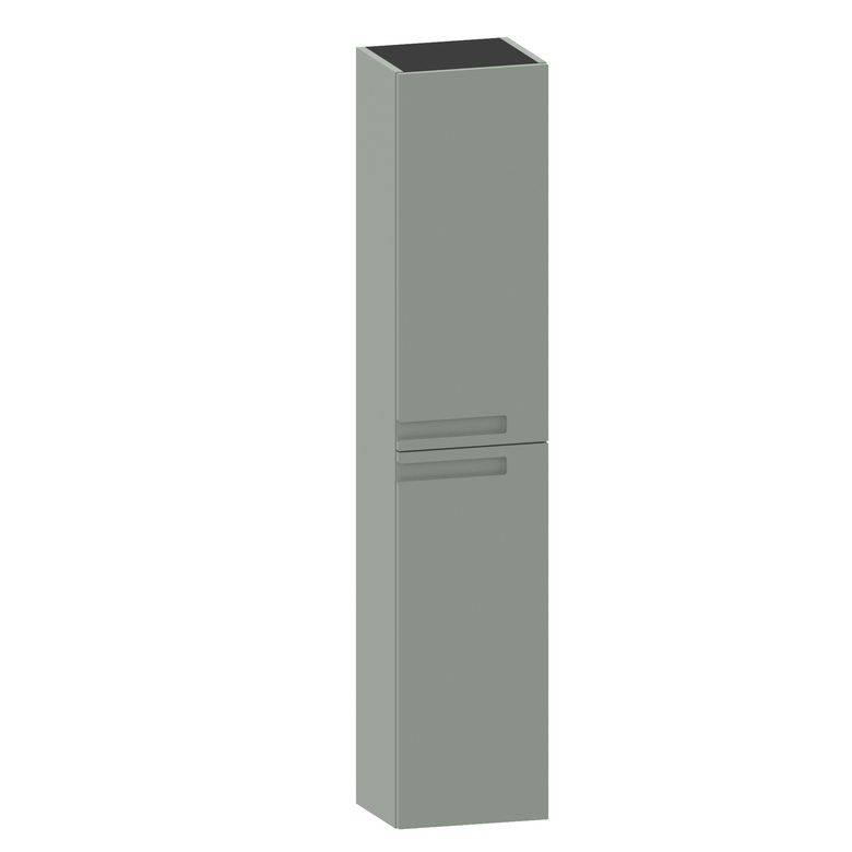 Colonne de salle de bains 35 cm avec 2 portes INFINY