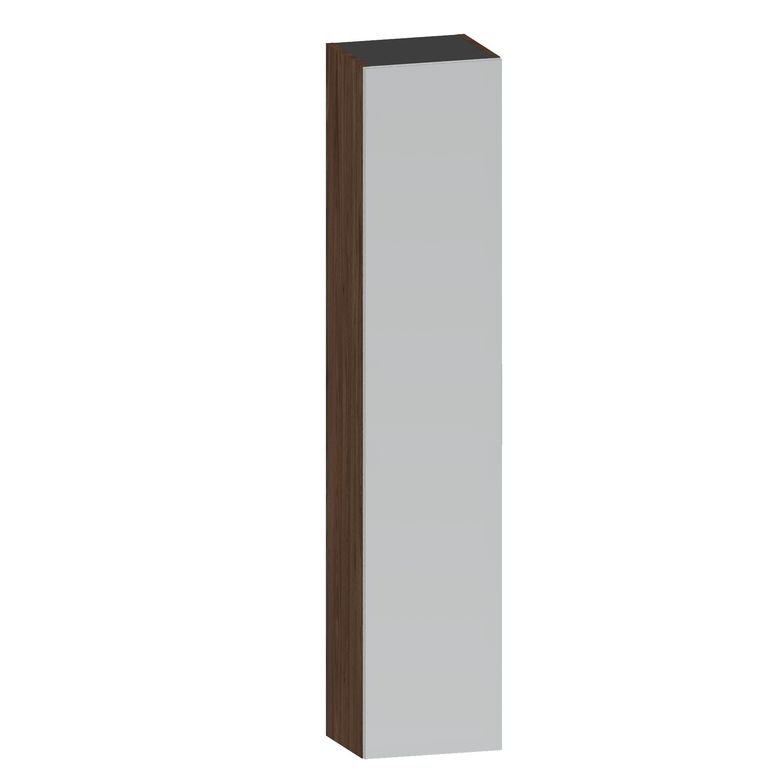 Colonne de salle de bains 35 cm avec 1 porte miroir INFINY