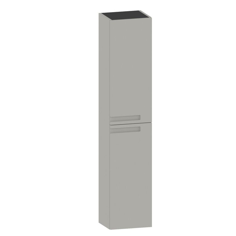 Colonne de salle de bains 35 cm avec 2 portes INFINY