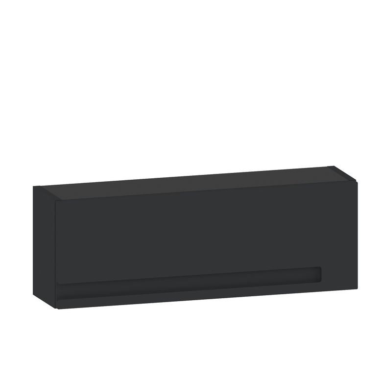 Meuble de salle de bains 80 cm avec 1 porte revelante INFINY