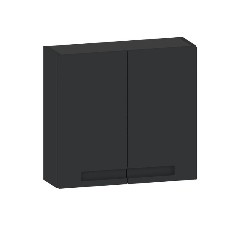 Meuble de salle de bains 60 cm 2 portes INFINY